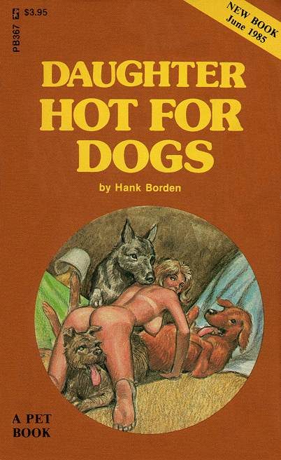 Обложка книги «Daughter hot for dogs»