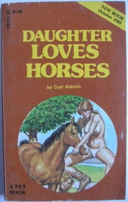 Обложка книги «Daughter loves horses»