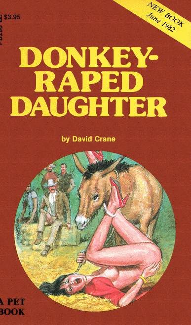 Обложка книги «Donkey raped daughter»