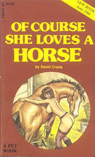 Обложка книги «Of course she loves a horse»