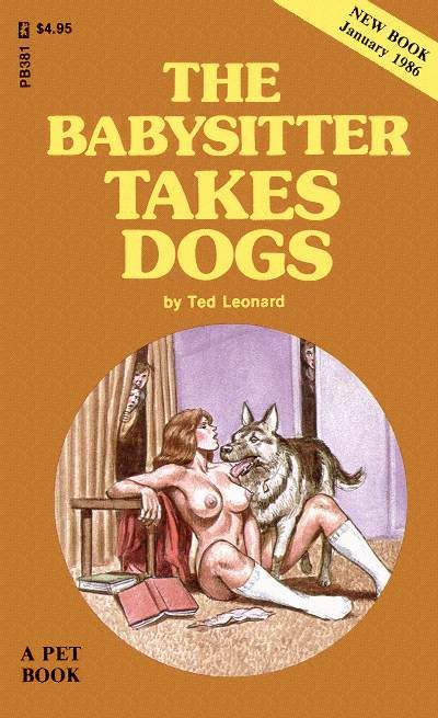 Обложка книги «The babysitter takes dogs»