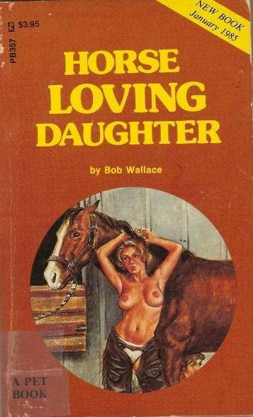 Обложка книги «Horse loving daughter»