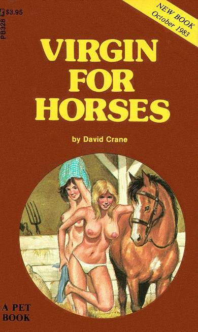 Обложка книги «Virgin for horses»