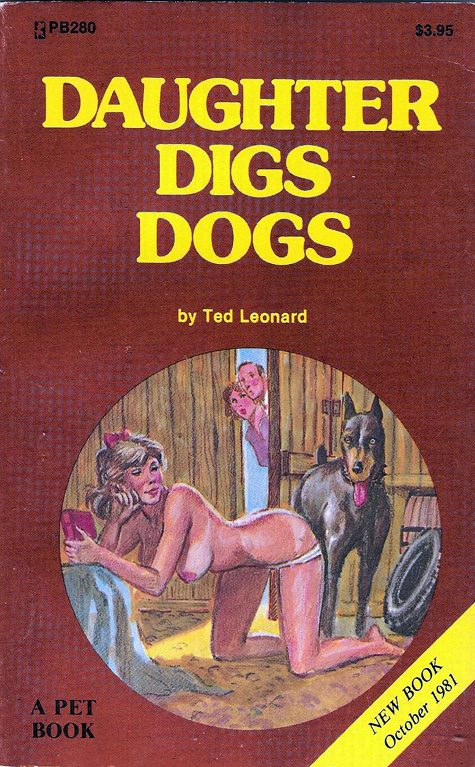 Обложка книги «Daughter digs dogs»
