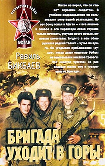 Обложка книги «Бригада уходит в горы»