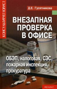 Обложка книги «Внезапная проверка в офисе»