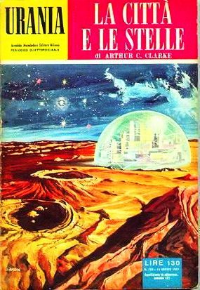 Обложка книги «La città e le stelle»