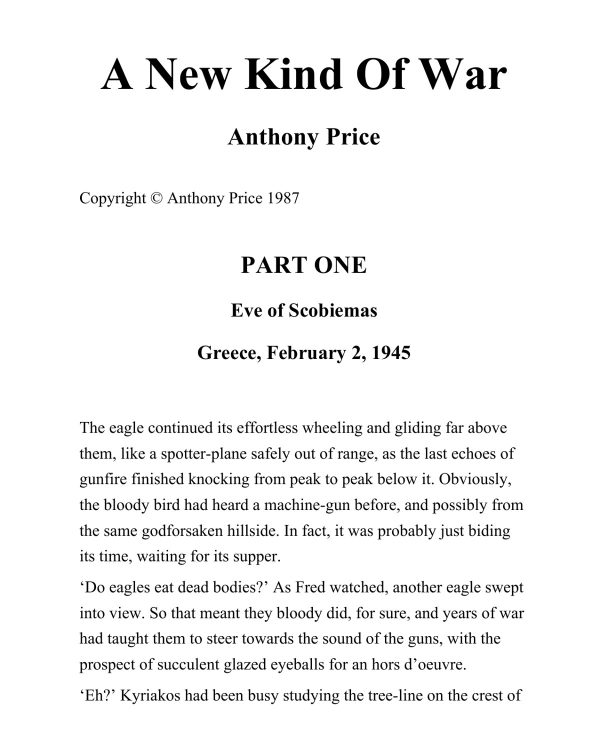 Обложка книги «A New Kind of War»