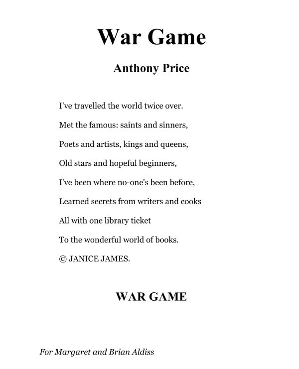 Обложка книги «War Game»