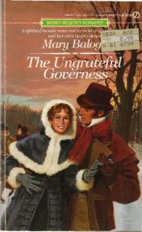 Обложка книги «The Ungrateful Governness»