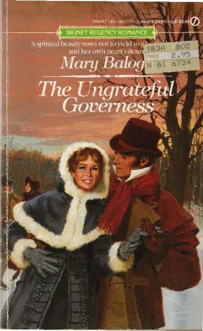 Обложка книги «The Ungrateful Governness»