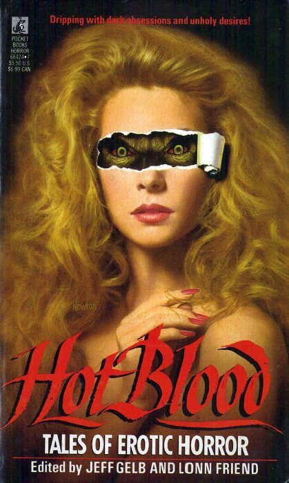 Обложка книги «Hot Blood: Tales of Erotic Horror»