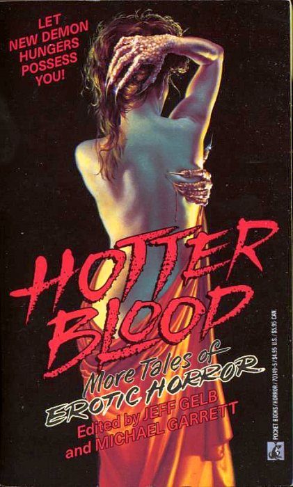 Обложка книги «Hotter Blood: More Tales of Erotic Horror»