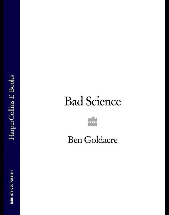 Обложка книги «Bad Science»