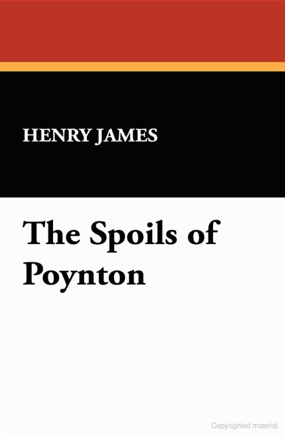 Обложка книги «The Spoils of Poynton»
