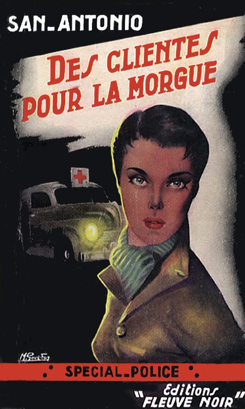Обложка книги «Des clientes pour la morgue»