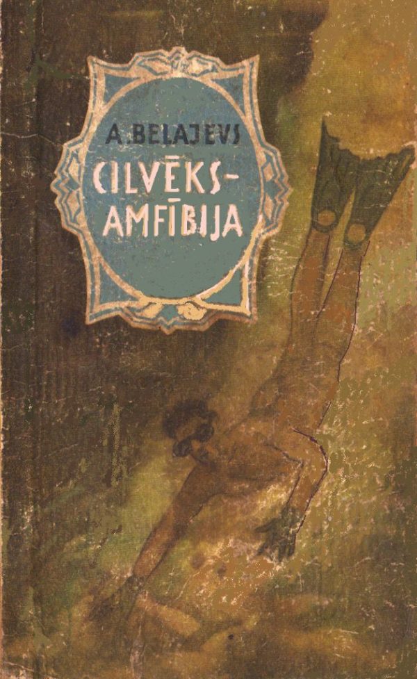 Обложка книги «Cilvēks- amfībija»