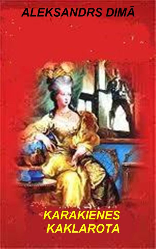 Обложка книги «Karalienes kaklarota»