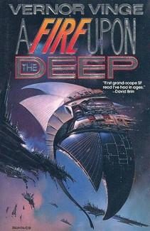 Обложка книги «A Fire Upon the Deep»