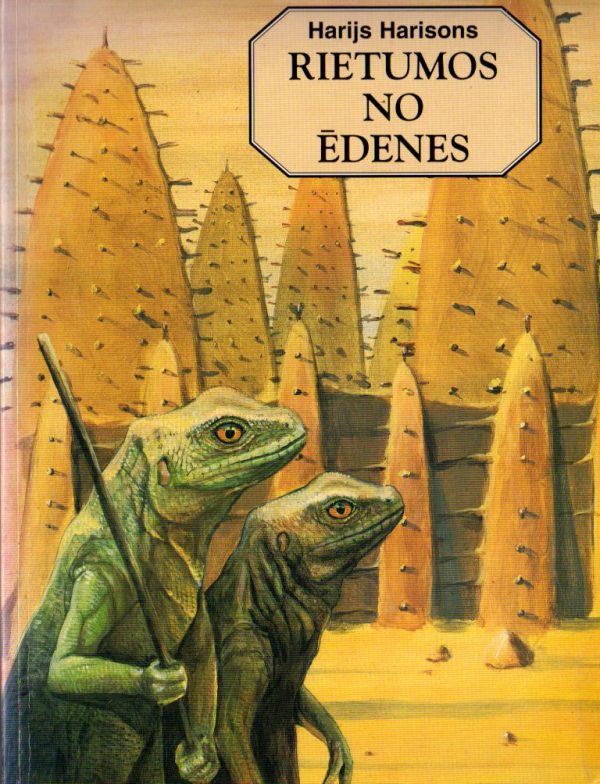 Обложка книги «Rietumos no ēdenes»