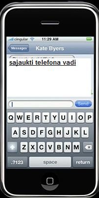 Обложка книги «Sajaukti telefona vadi»