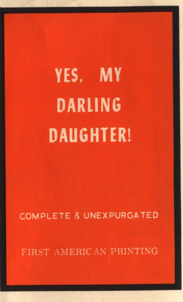 Обложка книги «Yes, My Darling Daughter!»