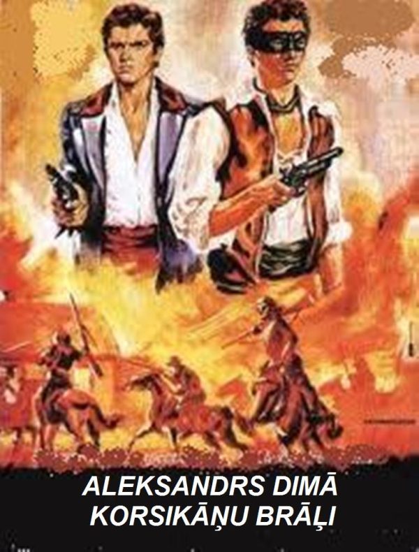 Обложка книги «Korsikāņu brāļi»