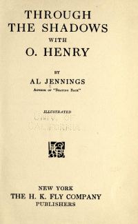 Обложка книги «Through the Shadows with O'Henry»
