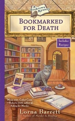 Обложка книги «Bookmarked For Death»