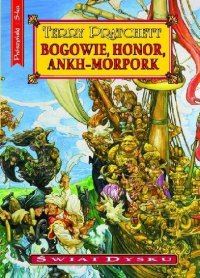 Обложка книги «Bogowie, honor, Ankh-Morpork»