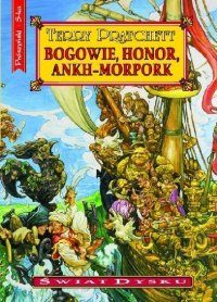 Обложка книги «Bogowie, honor, Ankh-Morpork»