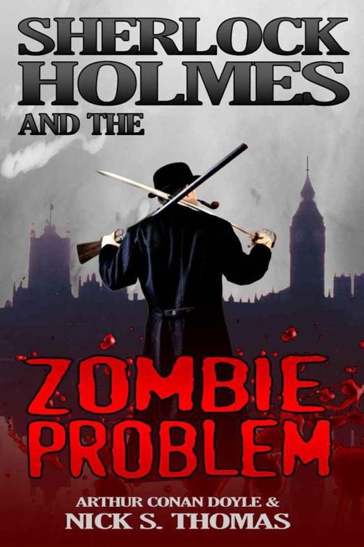 Обложка книги «Sherlock Holmes and the Zombie Problem»
