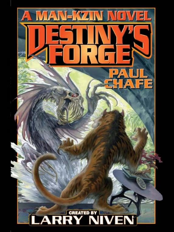 Обложка книги «Destiny's Forge-A Man-Kzin War Novel»