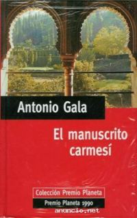 Обложка книги «El manuscrito carmesí»
