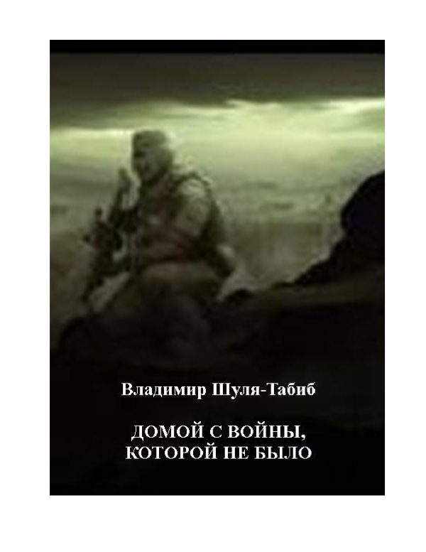 Обложка книги «Домой с войны, которой не было»