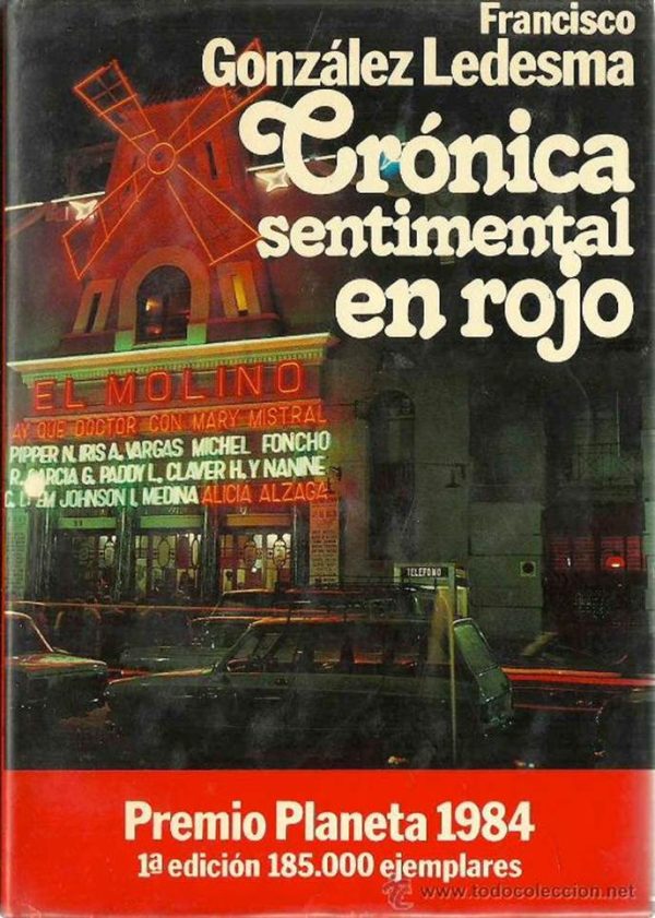 Обложка книги «Crónica sentimental en rojo»