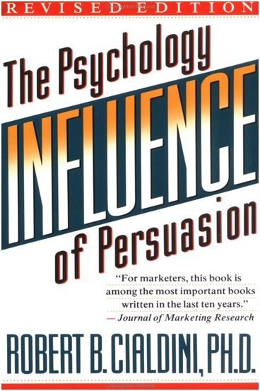 Обложка книги «Influence: The Psychology of Persuasion»