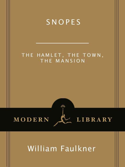 Обложка книги «Snopes: The Hamlet, The Town, The Mansion»