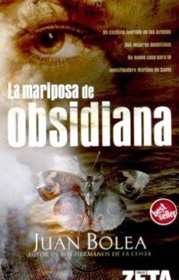 Обложка книги «La mariposa de obsidiana»