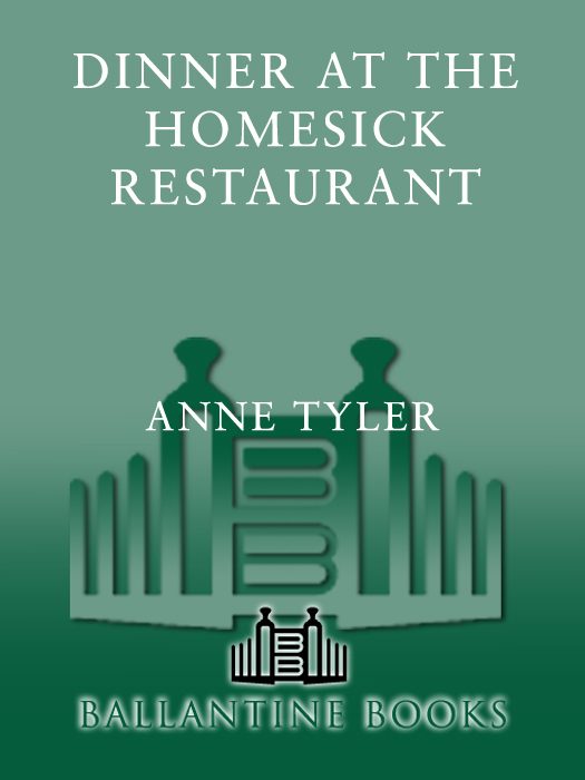 Обложка книги «Dinner at the Homesick Restaurant»
