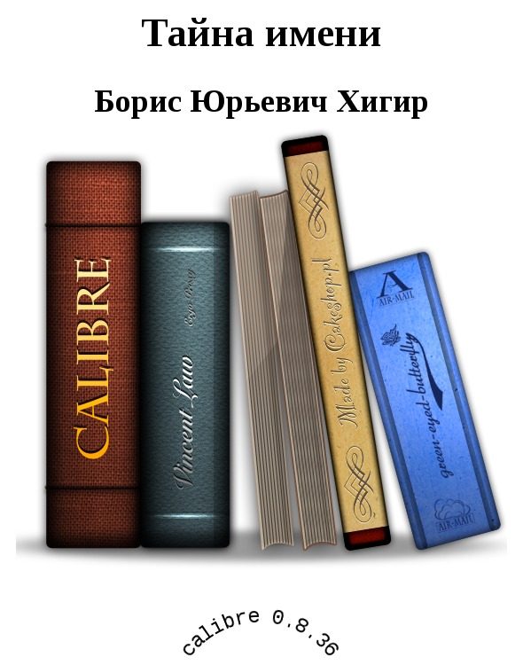 Обложка книги «Тайна имени»