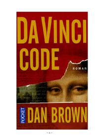 Обложка книги «Da Vinci code»