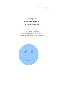 Обложка книги «Wakacje Mikołajka»
