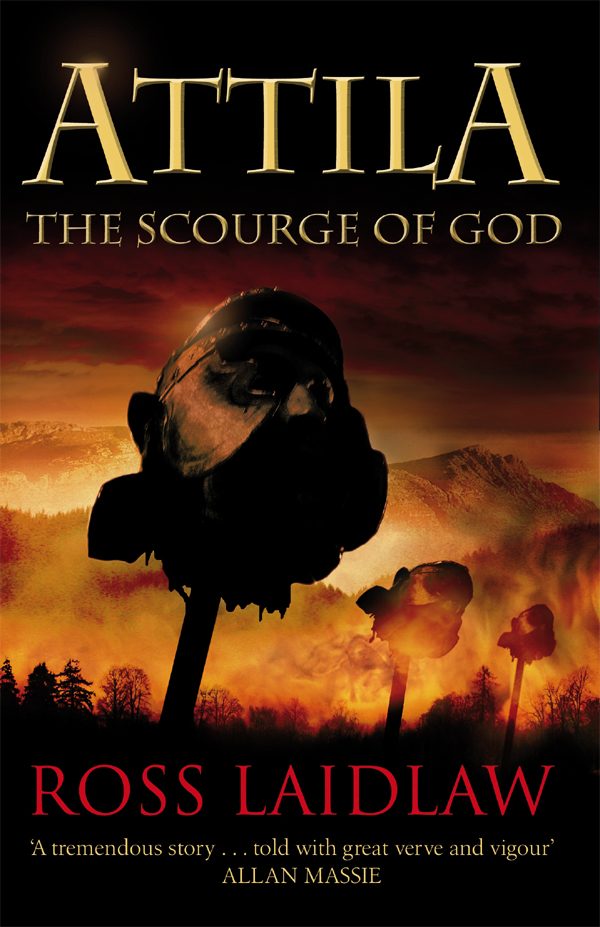 Обложка книги «Attila:The Scourge of God»