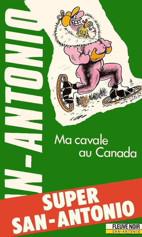 Обложка книги «Ma cavale au Canada»