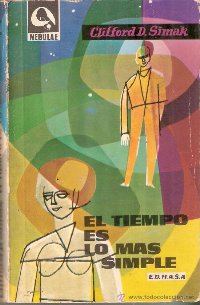 Обложка книги «El tiempo es lo más simple»