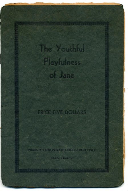 Обложка книги «The youthful playfulness of Jane»