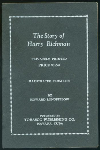 Обложка книги «Harry Richman»