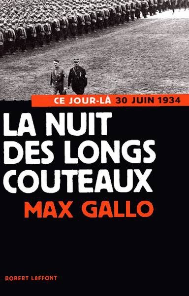 Обложка книги «La nuit des longs couteaux»