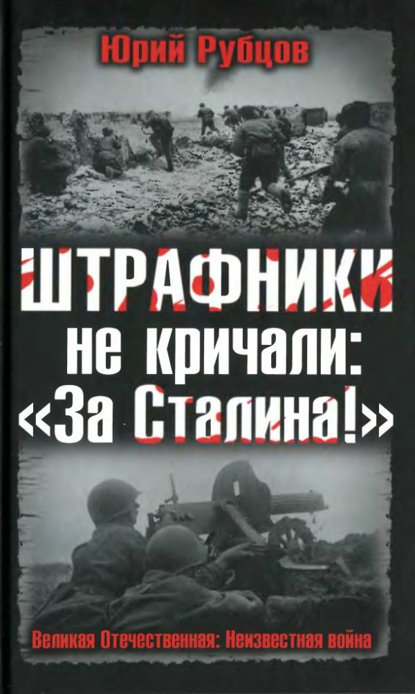 Обложка книги «Штрафники не кричали: «За Сталина!»»
